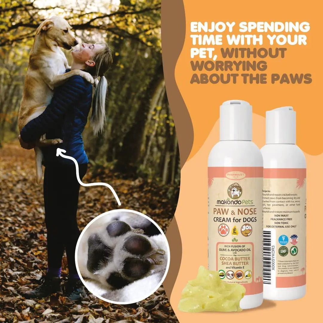 Natural Paw & Nose Moisturizer – Fast-Absorbing Balm for Dry, Cracked Skin